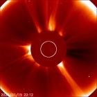 Latest LASCO C2 image of the Sun