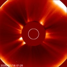 Latest LASCO C2 image of the Sun