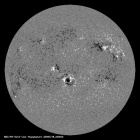 Latest SDO/HMI Magnetogram image of the Sun