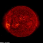 SOHO EIT 304 image of the sun